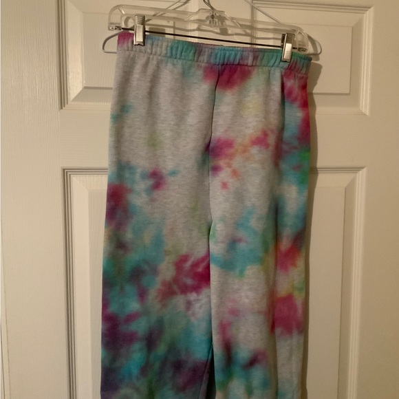 VINTAGE TIE DYE SWEAT PANTS. USA - Picture 3 of 10